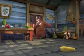 熊出没：光头强把门窗钉死，锁住狗熊，想把他们都烤熟视频封面