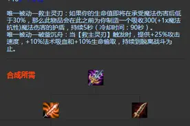 重现羊刀联盟风光？LOL新版大饮魔刀或成为S6又一大神装！图片