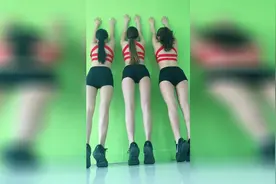 教你三天练出筷子腿，每天坚持三组每组45个