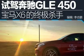 试驾奔驰GLE 450 AMG 宝马X6终极杀手图片