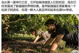 你小时候玩过的躲猫猫, 老外已经把它变成了世界级的比赛图片