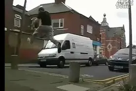 世界第一跑酷高手   真正的跑酷，太酷炫了！图片