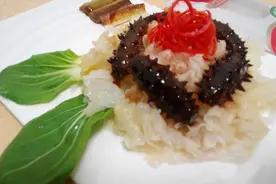 最简单的牡丹海参做法图片