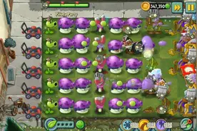 植物大战僵尸2国际版彩陶盛宴(磁铁大战国王)图片