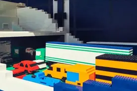 100万块乐高积木！900小时搭建世界最大乐高积木船模视频封面