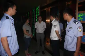 水口街道开展娱乐场所检查行动图片