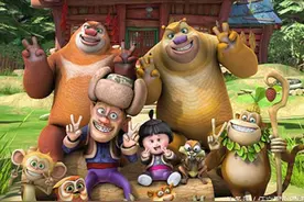 光头强小熊熊接力米老鼠唐老鸭，中国文化的输出从娃娃抓起？图片