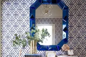 大家都开始这样用镜子啦，你还只把镜子装在衣柜里面吗？图片