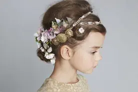 妈妈给女儿这样编头发，美成小公主！图片