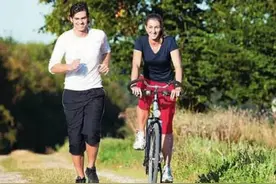 跑步和骑车都是有氧运动，两者互相冲突吗？图片