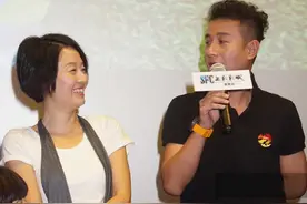 马伊琍为老公文章新电影站台拉票，夫妻二人对视幸福甜蜜图片