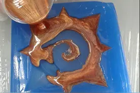 3D打印配手工 大触精制木质炉石盒子图片