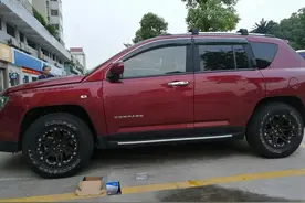 换鞋长个记——指南者更换TUFF16轮毂+固铂AT3胎全纪实图片