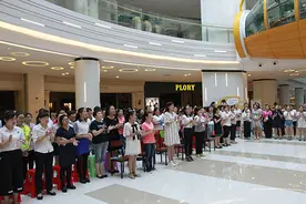 联盛快乐城：特色晨会精彩纷呈 激发员工展现自我图片