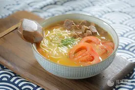 番茄牛腩面丨温暖内心的味道✡【微体兔闲情逸厨】图片