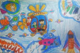 脑洞大开！孩子们眼中的科幻世界原来是这样...图片