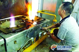 惠州学院主饭堂开学前用上管道天然气图片