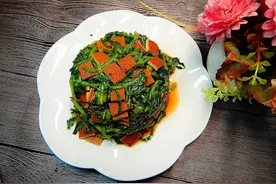 马兰头凉拌香干的做法图片