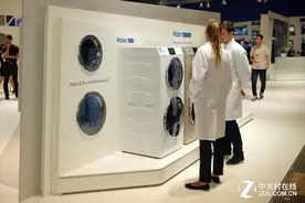 节能更洁净 海尔智能洗衣机亮相IFA图片