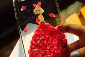 家居自制干花手机壳，美的不行却买不到，只能自己动手做！图片