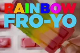 少女心炸裂的彩虹冰淇淋，想学的看进来图片