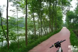 成都周末好天气，景美清净骑行地耍嗨！图片