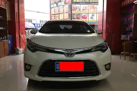 雷凌完美升级大灯，效果堪比奥迪！图片