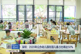 深圳：2020年公办幼儿园在园儿童占比将达50%视频封面