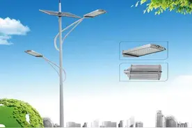 低风速启动发电风光互补路灯图片