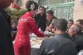 陕西农村结婚风俗-带感艳丽的新娘！图片