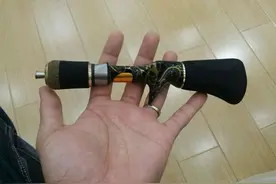 动手DIY属于自己ul硬度的路亚马口枪柄杆，自己也是路亚王者图片