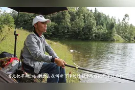 野外钓大鱼时刮风影响抛竿，如何才能做到不抛满竿，其实很简单