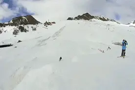 滑雪二三事：既然帅气未果，那就认真搞笑｜中青在线－中国青年报图片