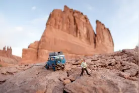 摄影师脑洞大开 创造户外版微观世界图片