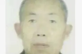 郑州八旬老人走失，患脑梗，穿蓝色上衣，推黄色格子小推车图片