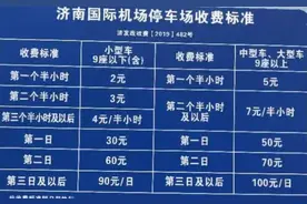 济南遥墙机场停车一天多少钱，济南遥墙机场停车新策略图片