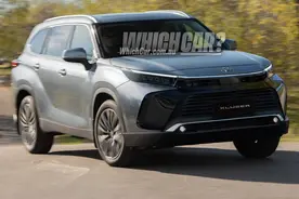 丰田新款汉兰达渲染图曝光！明年或引入国内，改头换面继续大卖？图片