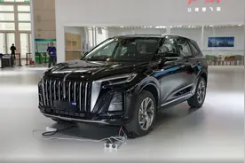 豪华紧凑型插混SUV，惠后13.98万，试驾红旗HS3 PHEV图片