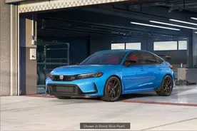 售价上涨，搭载2.0T+320匹马力，2025款美规版本田思域Type R上市图片