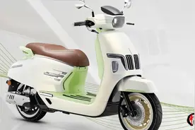 新车｜时尚复古踏板新成员：钱江迪诺150满配上市，售价13980元图片