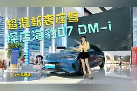 第五代DM技术加持，年底选车绕不开的车型，探店海豹07DM-i