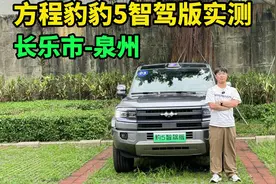 方程豹豹5智驾版驾驶辅助实测，全程300km能否顺利通关？