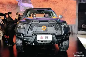 售价25.98万元 越野能力有大提升 长城炮改装皮卡火弹正式上市图片