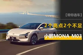 小鹏MONA M03上市：2个亮点，2个不足，低配比高配更划算？图片