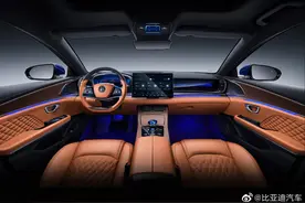 比亚迪汉EV车内按键详解图片