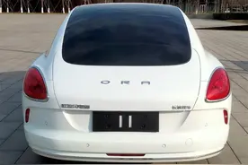 国产“帕美”欧拉闪电猫曝光，比Model 3还大，极速仅170km/h图片