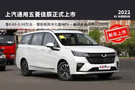 银标矩阵大七座MPV 上汽通用五菱佳辰正式上市 售6.88-9.98万元图片