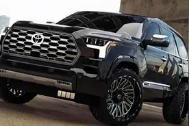 霸道外形+V6引擎，丰田红杉黑武士版来袭，迎战雷克萨斯LX570图片