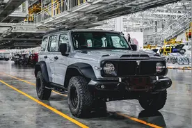 坦克300风林铁骑试装车下线，售价27.08万元图片