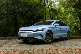 抢先试驾比亚迪汉EV冠军版：更具运动特性，产品力全面提升！图片